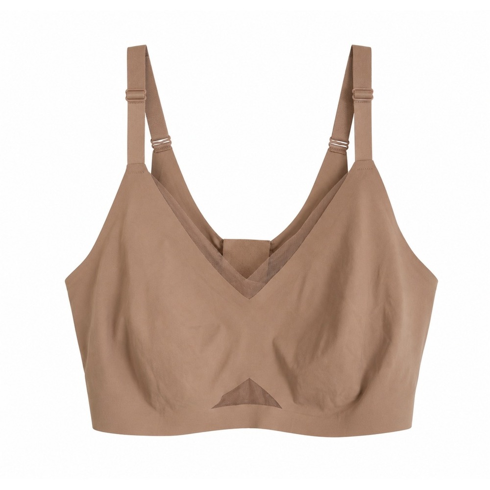 Honeylove CrossOver VNeck Adjustable Straps Bra Comfort Minimalist‎ Shapewear